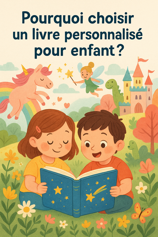 Pourquoi acheter et créer un livre personnalisé pour enfant ?